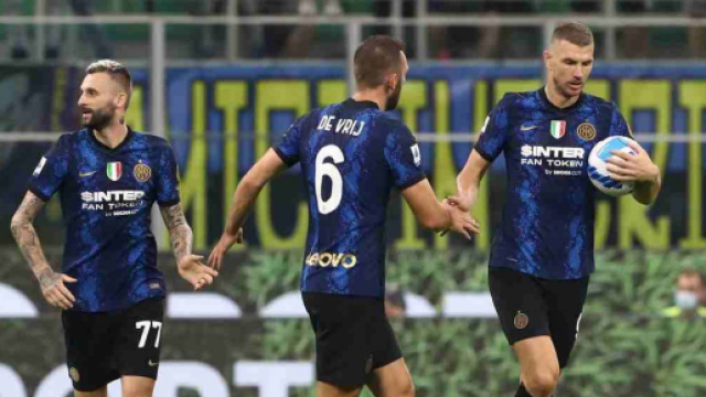 Vittoria dell'Inter sulla Lazio per 2-1.