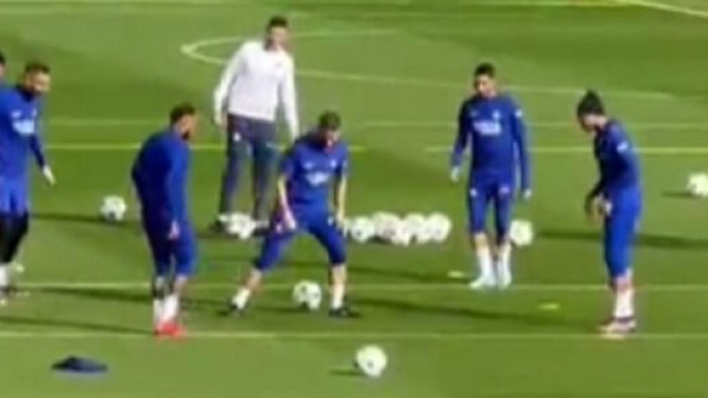 Petit pont de Neymar &agrave; Sergio Ramos, la r&eacute;action d'Mbapp&eacute; fait beaucoup parler (capture YouTube)