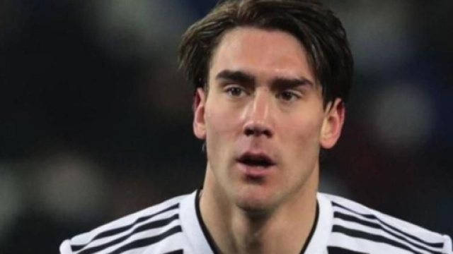 Dusan Vlahovic, giocatore della Juve.