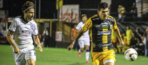 Novorizontino tem briga direta contra a queda (Cr&eacute;dito: redes sociais do Gr&ecirc;mio Niovorizontino).