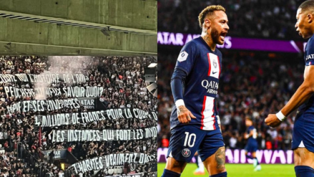 Les fans du PSG n'ont pas h&eacute;sit&eacute; &agrave; troller l'OM pendant le Classique. (cr&eacute;dit Twitter)