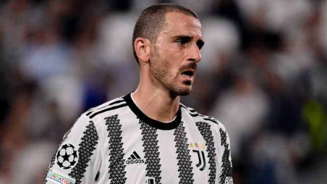 In foto Bonucci, difensore della Juve.