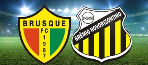 Onde assistir Brusque x Novorizontino ao vivo (Arte Eduardo Gouvea)