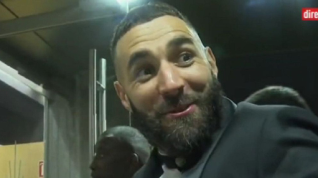 L'&eacute;change entre Virginie Sainsily et Karim Benzema r&eacute;gale les fans (capture L'Equipe du Soir)