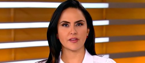 Carla Cecato &eacute; criticada por apoio a Bolsonaro (Reprodu&ccedil;&atilde;o/Record TV)