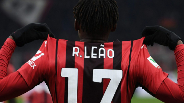 Rafael Leao, attaccante del Milan.