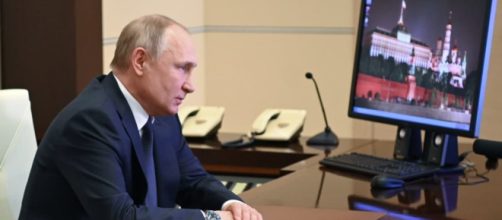 Putin announced on Friday the annexation of four Ukrainian regions (Image source: Twitter/@KremlinRussia_E)