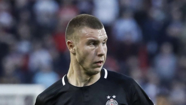 Strahinja Pavlovic, giocatore del Salisburgo.