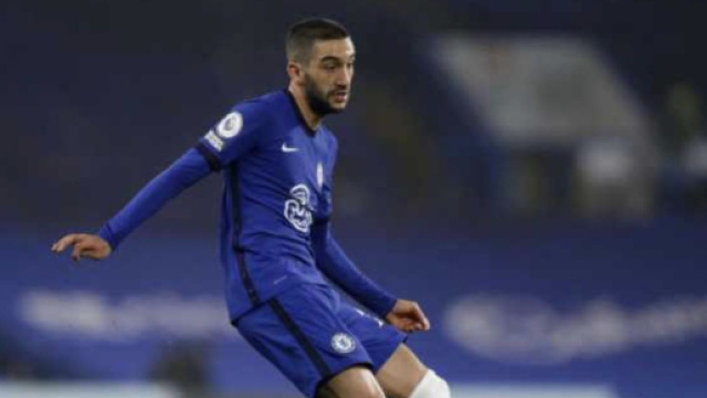 Hakim Ziyech, giocatore del Chelsea.
