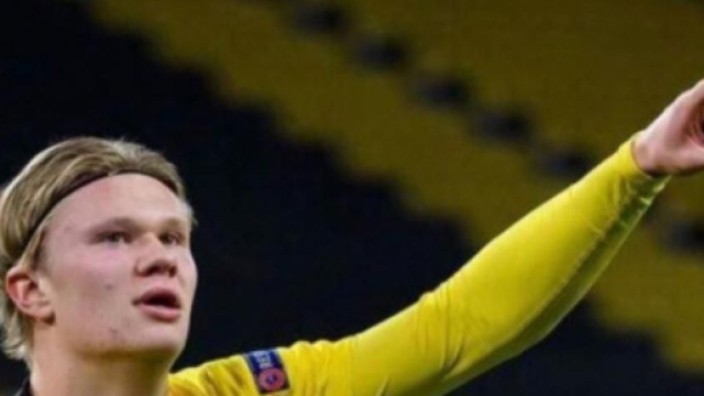 Erling Haaaland, ex giocatore del Borussia Dortmund.