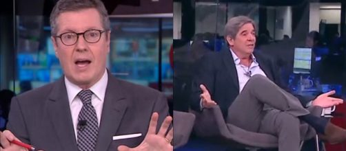 M&aacute;rcio Gomes se irrita ao vivo e manda cortar microfone de colega (foto/CNN Brasil)