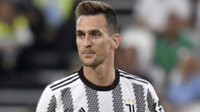 Arkadius Milik, giocatore della Juve.