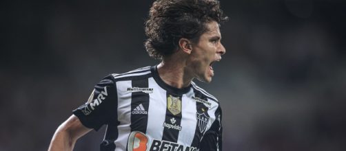 Lateral Dod&ocirc; marcou o gol da vit&oacute;ria atleticana pelo Brasileir&atilde;o (Pedro Souza/Atl&eacute;tico Mineiro)