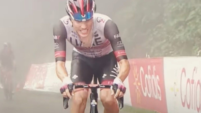 Juan Ayuso, terzo alla Vuelta Espa&ntilde;a.