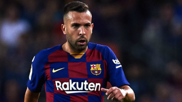 Jordi Alba corteggiato dall'Inter e dalla Juve.