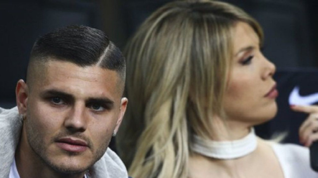 Le geste de Mauro Icardi qui indique qu&rsquo;il a accept&eacute; sa s&eacute;paration avec Wanda Nara (capture YouTube)