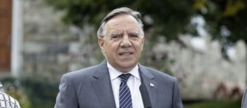 Fran&ccedil;ois Legault (Image source: Instagram/@coalition_avenir_quebec/Emilie Nadeau)