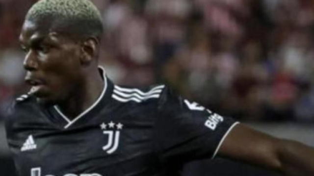In foto Paul Pogba, centrocampista della Juve.
