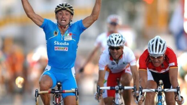 Paolo Bettini, due volte Campione del Mondo di ciclismo