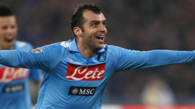 Goran Pandev, ex giocatore del Napoli.