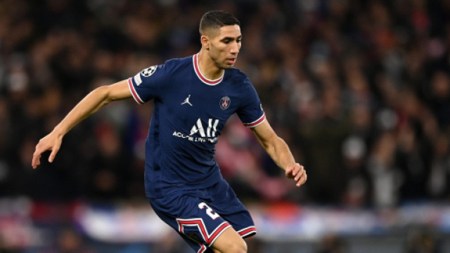 Hakimi, esterno destro del Paris Saint-Germain.