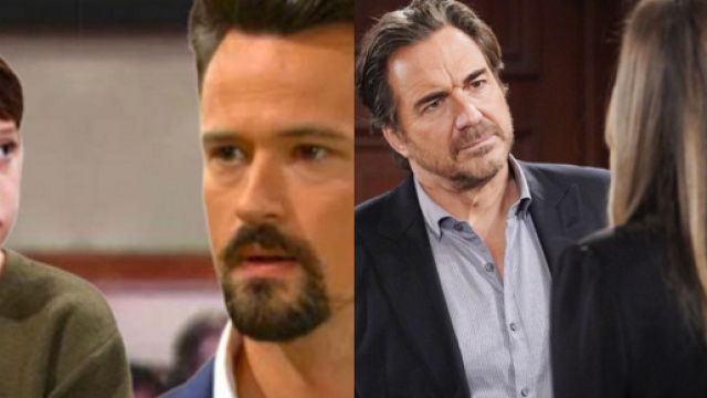 Beautiful, trame americane: Thomas aggressivo con Douglas, Steffy mette in dubbio Ridge.