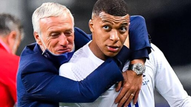 Deschamps a envoy&eacute; un message clair &agrave; Mbapp&eacute;. (cr&eacute;dit Twitter)