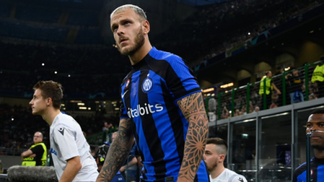 In foto Dimarco, terzino dell'Inter.