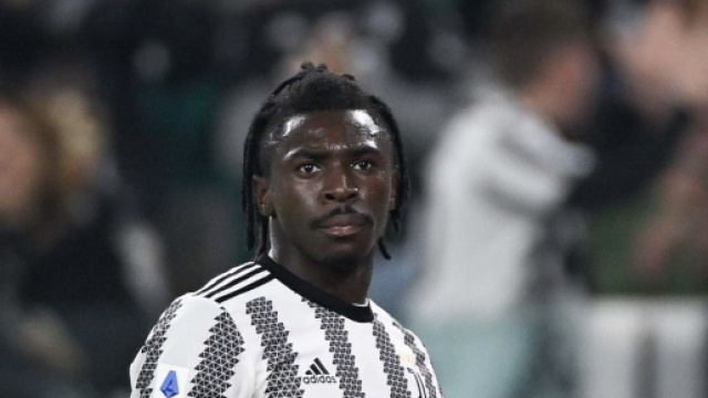 Moise Kean, giocatore della Juve.
