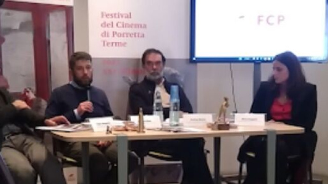 Conferenza stampa di presentazione con il direttore del Festival Luca Elmi, il critico Andrea Morini.