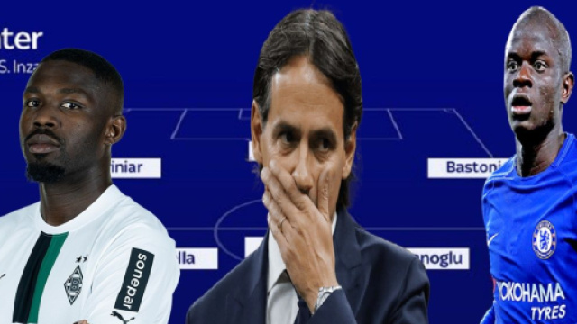 La possibile Inter di Inzaghi 2023-2024.