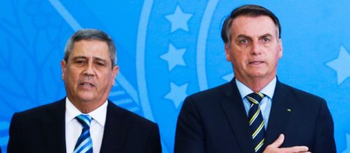 Braga Netto visita Bolsonaro e diz que em breve o presidente ir&aacute; aparecer (Valter Campanato/Ag&ecirc;ncia Brasil)