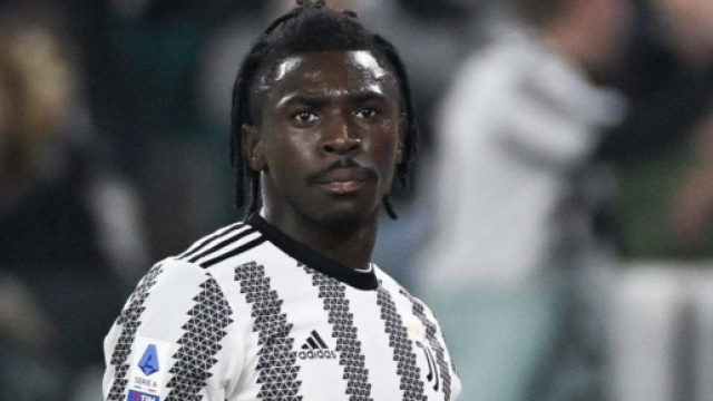Moise Kean, giocatore della Juve.