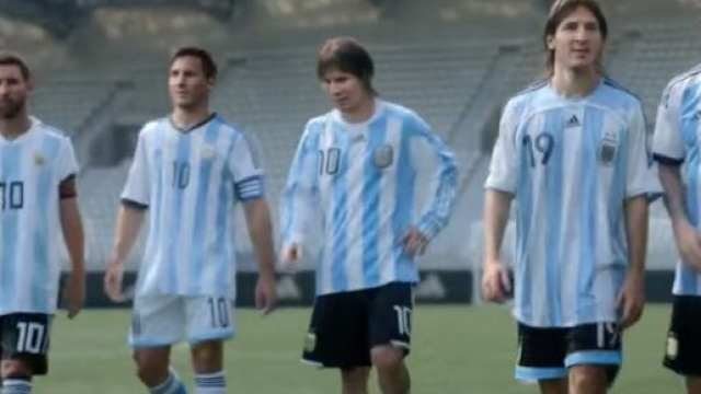Leo Messi &agrave; l'honneur dans la derni&egrave;re pub Adidas. (cr&eacute;dit Adidas)