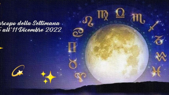 L'oroscopo della settimana dal 5 all'11 dicembre.