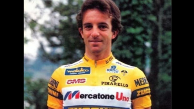 Roberto Pelliconi, due volte campione italiano di ciclismo tra i dilettanti.