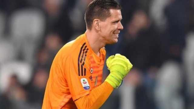 Szczesny, portiere della Juventus che a giugno potrebbe lasciare il club.