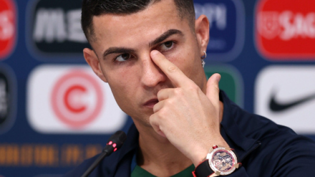 Cristiano Ronaldo et sa nouvelle montre Jacob & Co Source : Capture Twitter