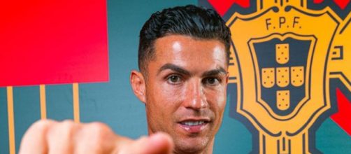 Cristiano Ronaldo no ha podido evitar emocionarse al entonar el himno de Portugal en Qatar (Instagram @cristiano)