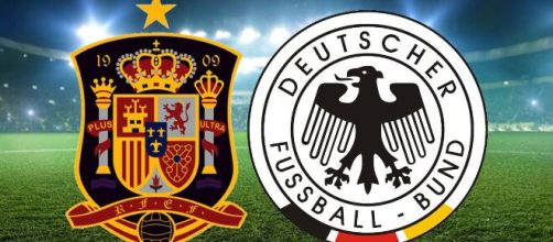 Onde assistir Espanha x Alemanha ao vivo (arte Eduardo Gouvea).