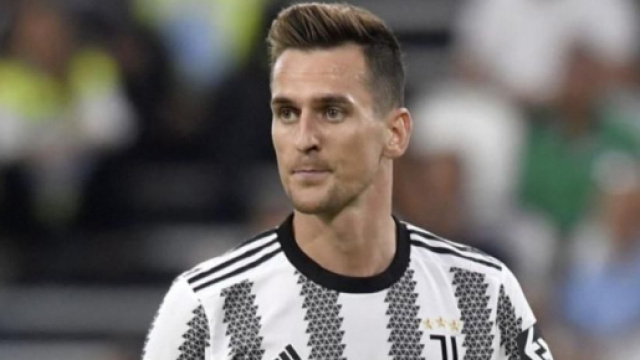 Arkadius Milik, giocatore della Juve.
