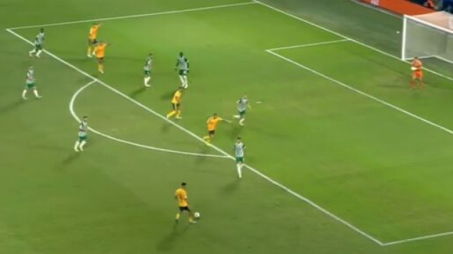 Benfica a mis &agrave; mal la d&eacute;fense du Maccabi Ha&iuml;fa en C1. (cr&eacute;dit Twitter)