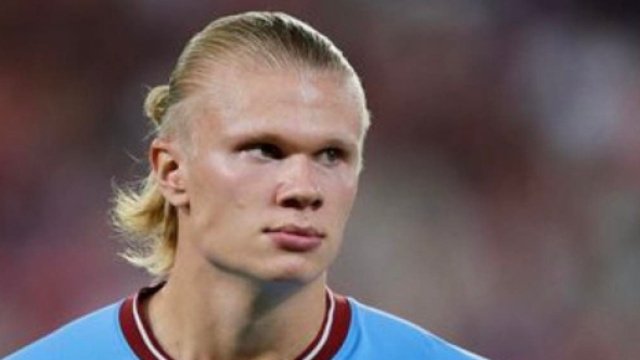 Erling Haaland, giocatore norvegese.