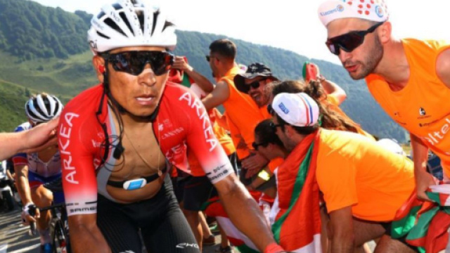 Nairo Quintana allo scorso Tour de France