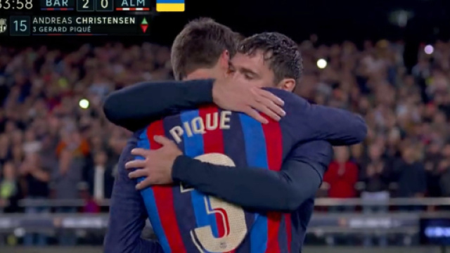 Omar da Fonseca a fait le show ce samedi soir en parlant de Piqu&eacute;. (cr&eacute;dit capture BeIN Sports)