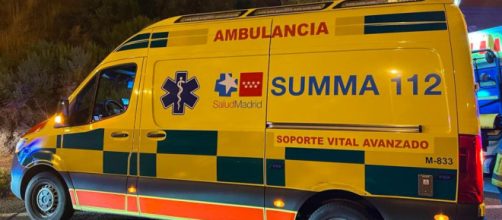 Los servicios de emergencia trasladaron al agresor a un hospital (Twitter, 112cmadrid)