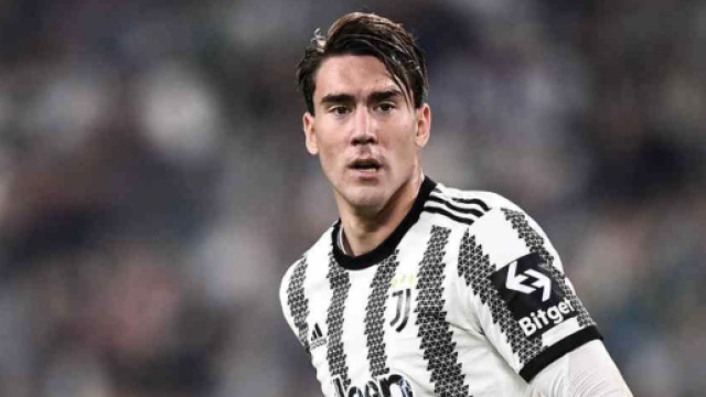 Dusan Vlahovic, giocatore della Juve.