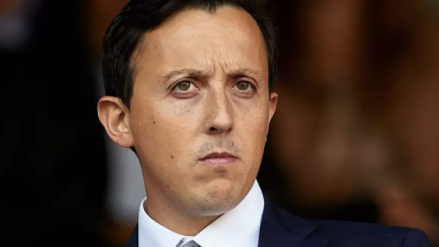 Pablo Longoria, presidente dell'Olympique Marsiglia.