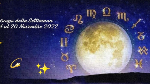 L'oroscopo della settimana dal 14 al 20 novembre