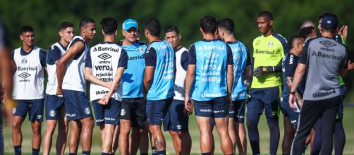 Gr&ecirc;mio tem proje&ccedil;&atilde;o para iniciar a pr&eacute;-temporada de 2023 com folha reduzida (Lucas Uebel/Gr&ecirc;mio)